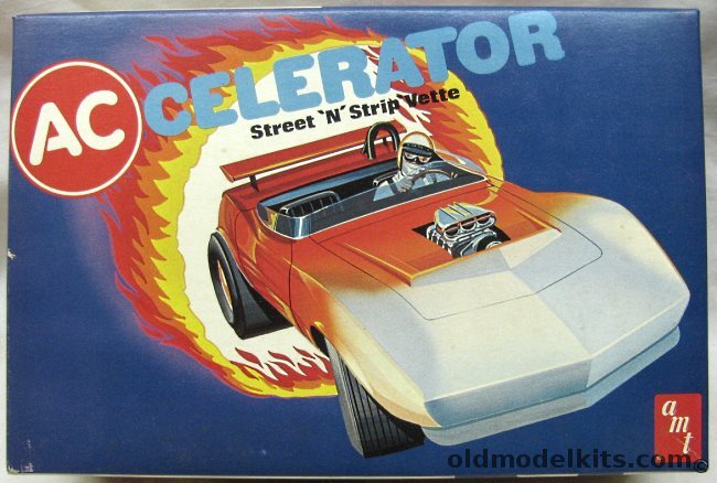 AMT 1/25 Accelerator Street Or Strip Vette - (Chevrolet Corvette), T339-200 plastic model kit